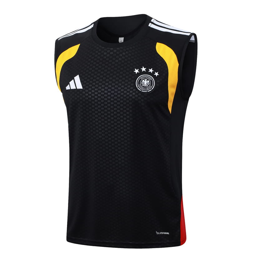 Debardeur Short Allemagne 2026 2027 Noir Rouge