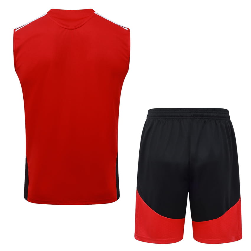 Debardeur Short Allemagne 2026 2027 Rouge Noir