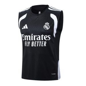Debardeur Short Real Madrid 2025 2026 Noir Charbon