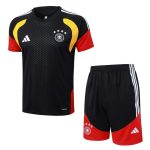 Ensemble Maillot Short Allemagne 2026 2027 Noir Rouge