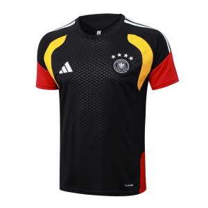 Ensemble Maillot Short Allemagne 2026 2027 Noir Rouge