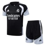 Ensemble Maillot Short Real Madrid 2025 2026 Noir Charbon