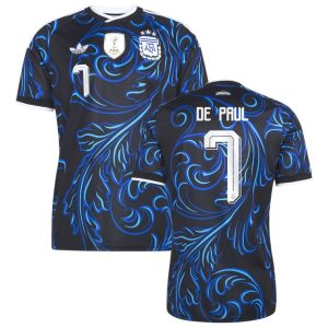 Maillot Argentine Exterieur 2026 2027 De Paul