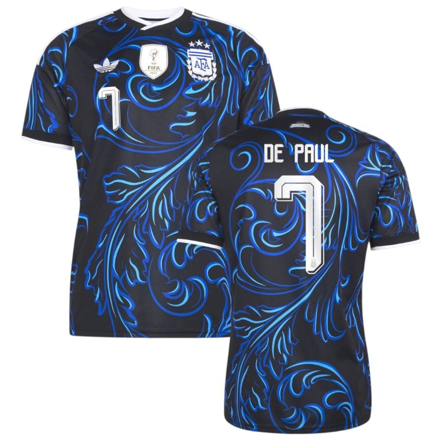 Maillot Argentine Exterieur 2026 2027 De Paul
