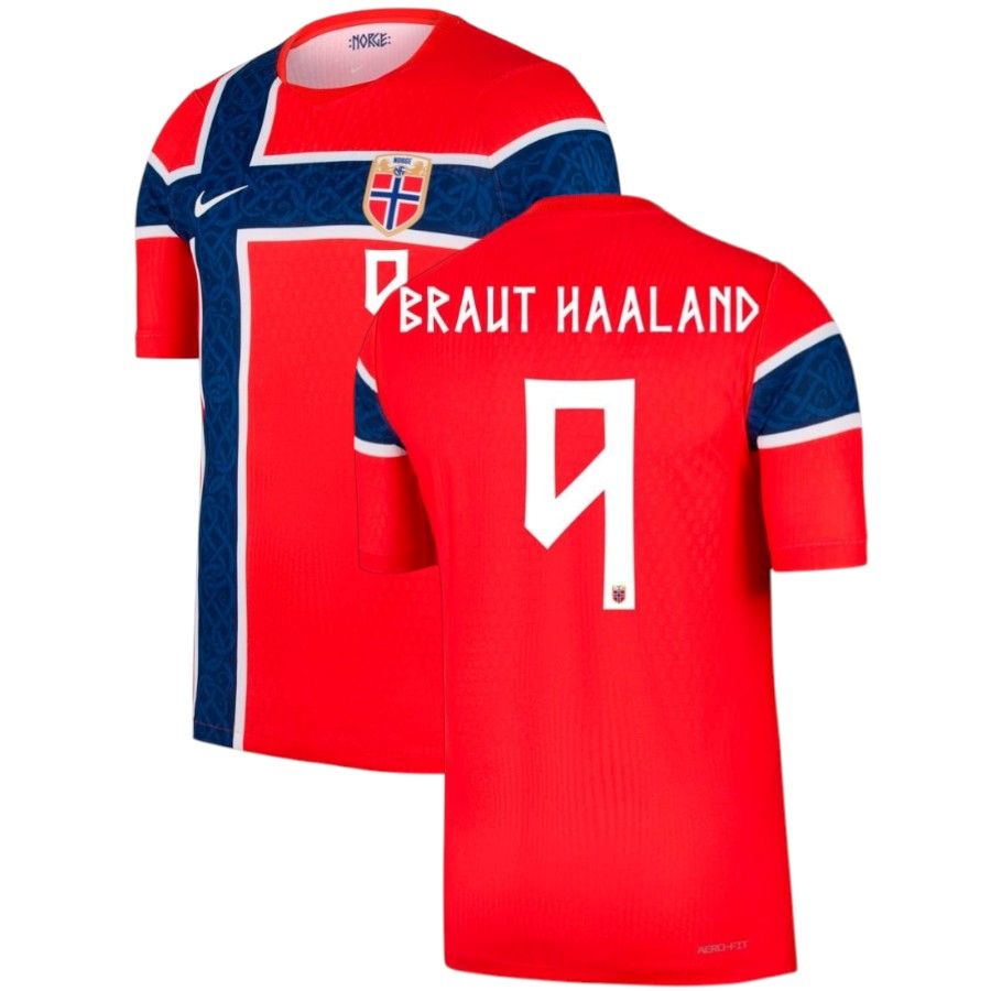 Maillot Norvège Match Domicile 2026 2027 Haaland (1)