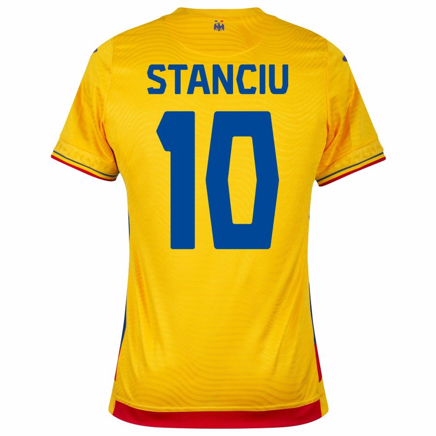 Maillot Roumanie Domicile 2026 2027 Stanciu (3)