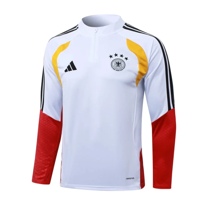 Survetement Allemagne Training 2026 2027 Blanc Rouge Foot Star Survetement Allemagne Training 2026 2027 Blanc Rouge 2 800x800 .webp