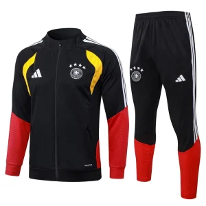Survetement Allemagne Veste 2026 2027 Noir Rouge