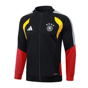 Survetement Allemagne Veste 2026 2027 Noir Rouge