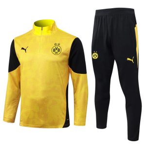 Survetement Dortmund Training 2025 2026 Jaune Noir