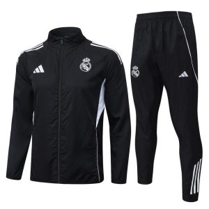 Survetement Real Madrid Veste 2025 2026 Noir Charbon