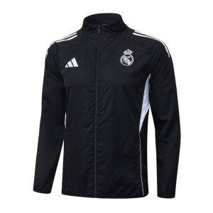 Survetement Real Madrid Veste 2025 2026 Noir Charbon