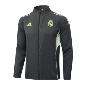 Survetement Real Madrid Veste 2025 2026 Noir Jaune