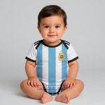 Body Bébé Argentine Domicile Coupe du Monde 2026 (1)