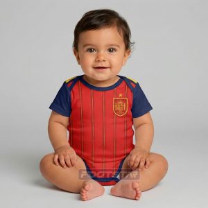 Body Bébé Espagne Domicile Coupe du Monde 2026 (1)
