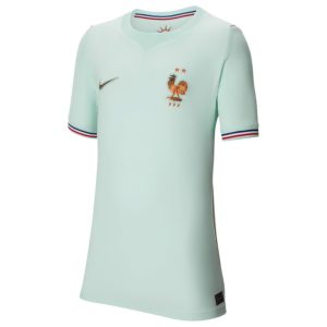 Maillot Enfant Equipe de France Vert Coupe du Monde 2026
