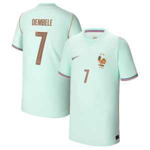 Maillot Equipe de France Enfant Exterieur Coupe du Monde 2026 Dembele