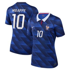 Camiseta de local de la selección femenina de Francia para el Mundial de 2026, Mbappé