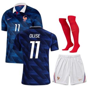 Trikot der französischen Nationalmannschaft, Heimtrikot für Kinder, WM 2026, Olise