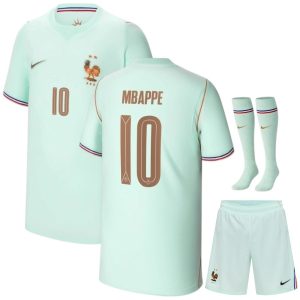 Maillot Equipe de France Kit Enfant Exterieur Coupe du Monde 2026 Mbappe