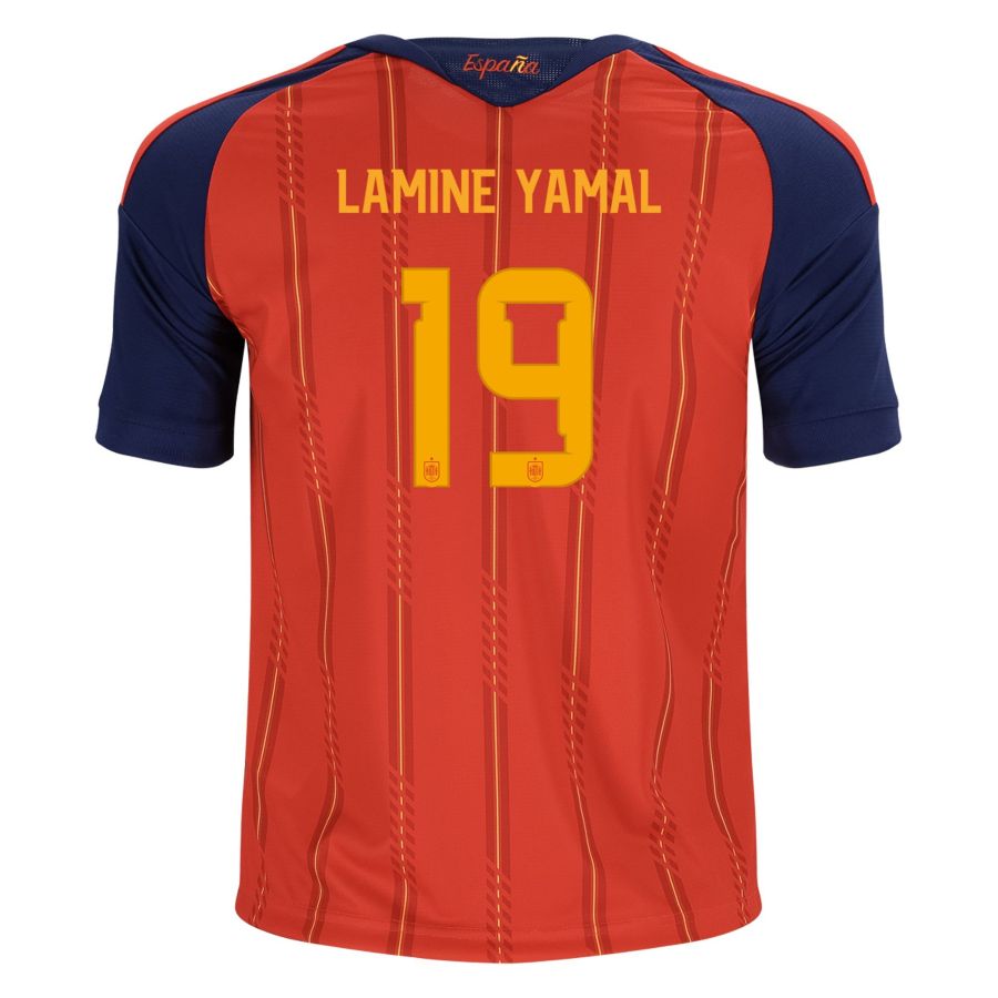 Maillot Espagne Enfant Domicile 2026 2027 Lamine Yamal – Image 2