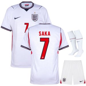 Maillot Kit Enfant Angleterre Domicile 2026 2027 Saka