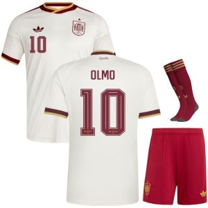 Maillot Kit Enfant Espagne Exterieur 2026 2027 Olmo