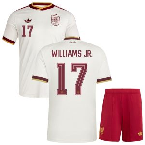 Maillot Kit Enfant Espagne Exterieur 2026 2027 Williams Jr.