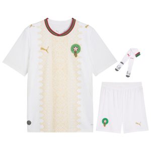 Maillot Maroc Kit Enfant Exterieur Coupe du Monde 2026