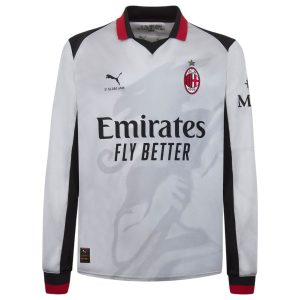 Maillot Milan AC Slam Jam Fourth 2025 2026 Argent