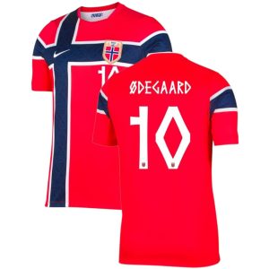 Norway Home Jersey 2026 2027 Odegaard