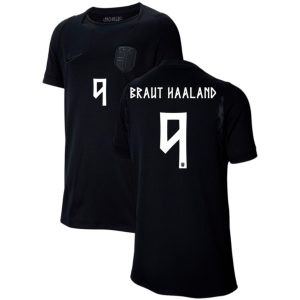 Maillot Norvège Enfant Exterieur 2026 2027 Haaland