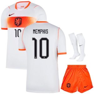 Maillot Pays Bas Kit Enfant Exterieur 2026 2027 Memphis