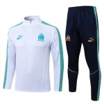 Survetement OM Training 2025 2026 Blanc
