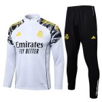 Survetement Real Madrid Training 2025 2026 Blanc Tache