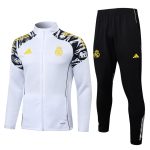Survetement Real Madrid Veste 2025 2026 Blanc Tache