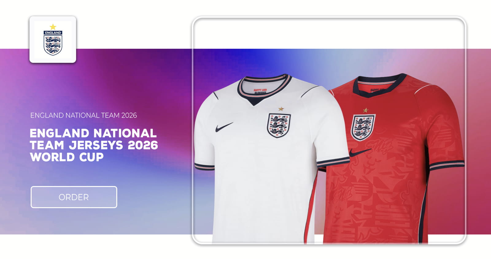 maillots angleterre coupe du monde 2026