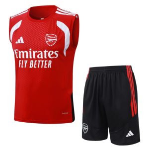 Debardeur Short Arsenal 2026 2027 Rouge Clair