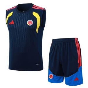 Debardeur Short Colombie 2026 2027 Bleu Foncé