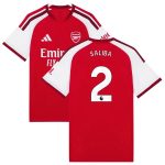 Maillot Arsenal Saliba Domicile 2026 2027 (1)