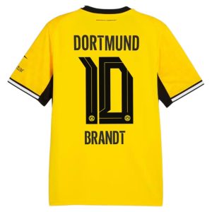 Maillot BVB Dortmund Domicile 2026 2027 Brandt (2)
