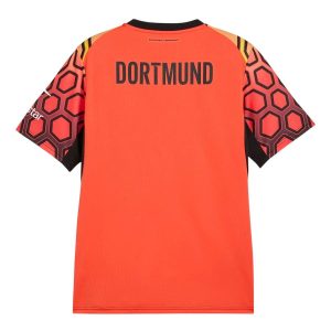 Maillot BVB Dortmund Gardien 2026 2027 Orange (2)