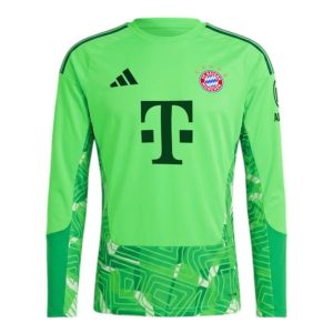 Maillot Bayern Munich Gardien 2026 2027 Manches Longues Vert (1)