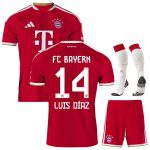 Maillot Bayern Munich Kit Enfant Domicile 2026 2027 Luis Diaz
