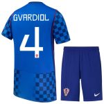 Kit da trasferta Croazia 2026/2027 per bambini - Gvardiol