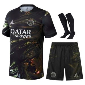 Maillot Kit Enfant PSG Jordan Night 2025 2026 2 étoiles