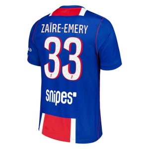 Maillot PSG Domicile 2026 2027 Zaire Emery