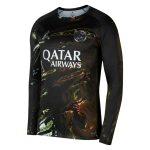 Maillot PSG Jordan Night 2 étoiles Champion 26 Manches Longues (1)