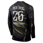 Maillot PSG Jordan Night 2 étoiles Champions D'Europe 26 Manches Longues (2)