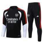 Survetement Arsenal Training 2026 2027 Noir Rouge